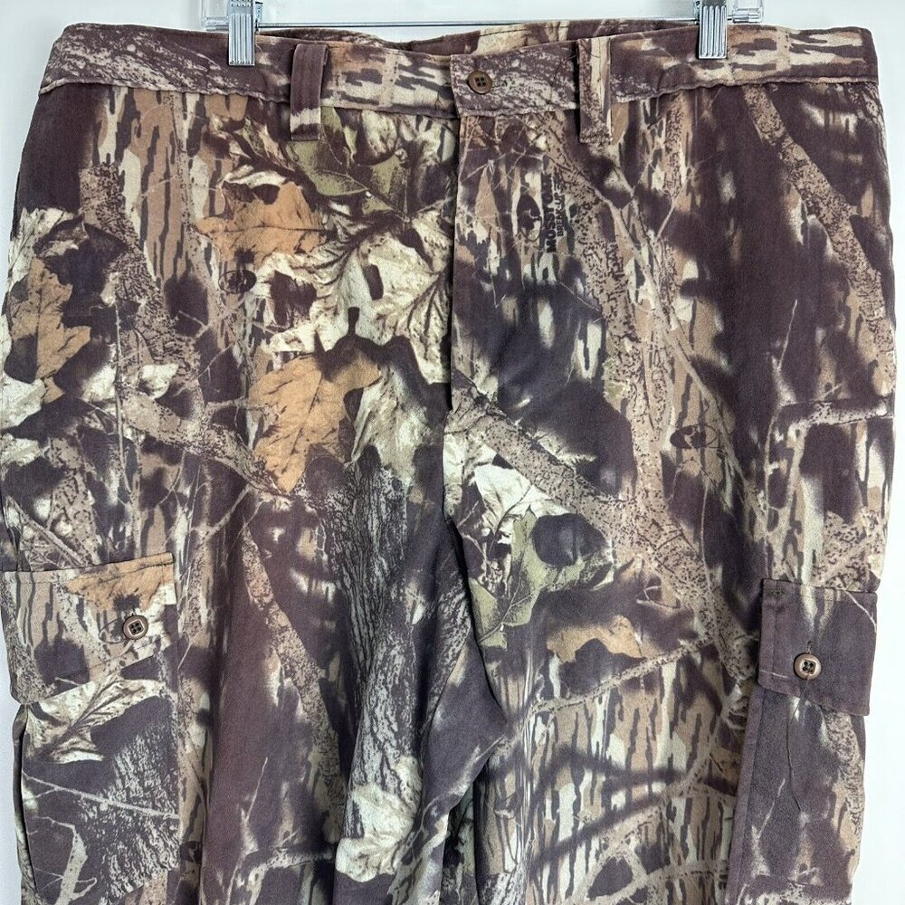 Vintage Woolrich Pants Mens XL Mossy Oak Break Up Camo Soft Shell‎ Lined Hunting - Picture 5 of 16